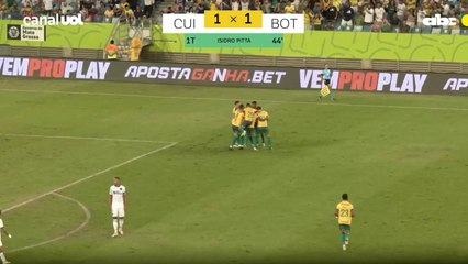 El gol de Isidro Pitta en la derrota de Cuiabá