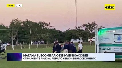 Santaní: matan a subcomisario e hieren a suboficial durante allanamiento