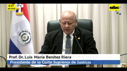 Corte respalda a jueces tras dichos de Marset y anuncia refuerzo en la seguridad