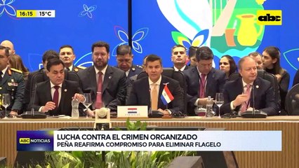 Cumbre del Mercosur: Santiago Peña reiteró su compromiso para combatir el crimen organizado