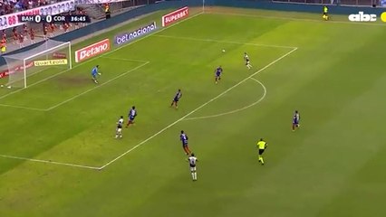 El gol de Ángel Romero en el triunfo del Corinthians