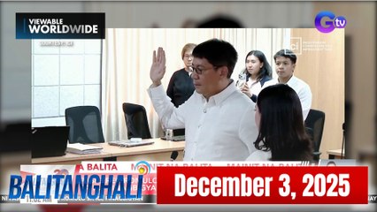 Balitanghali Express: December 3, 2025