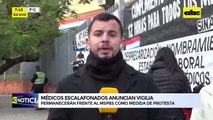 Video: Médicos escalafonados anuncian vigilia