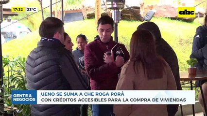 Video: ueno bank se suma a Che Róga Porã con créditos accesibles para la compra de viviendas