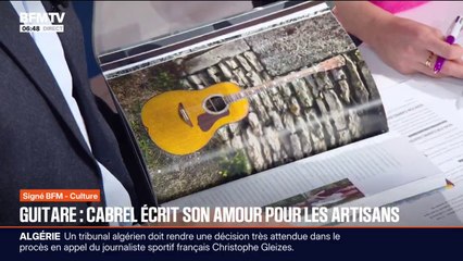 SIGNÉ BFM - Francis Cabrel édite et préface un livre sur les luthiers et les guitares de France