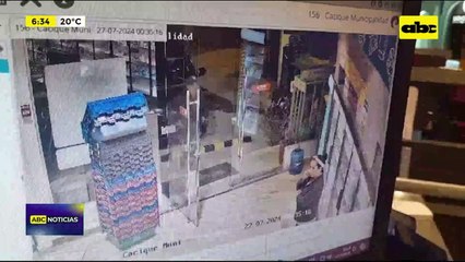 Lambaré: Delincuente realizó disparos y llevó cajas registradoras de local comercial
