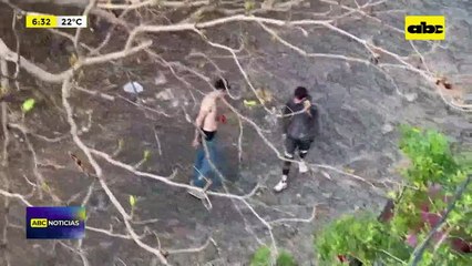 Video: Un presunto asaltante fue arrestado