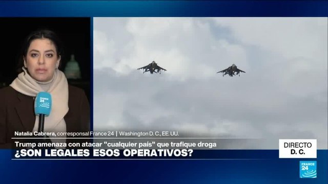 Directo D. C. y la amenaza de Trump de atacar cualquier país que trafique drogas a Estados Unidos