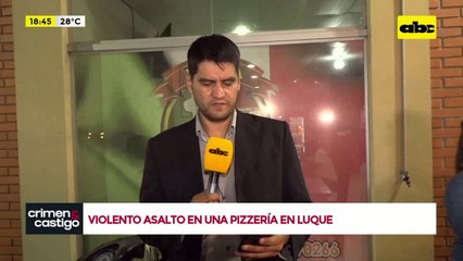 Video: esto dice la dueña de la pizzería que fue violentamente asaltada por tres hombres
