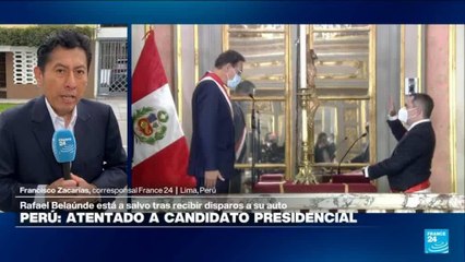Rafael Belaúnde Llosa, precandidato a la presidencia de Perú, sobrevive a atentado