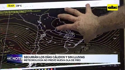 Seguirán los días cálidos y sin lluvias: por ahora Meteorología no prevé nueva ola de frío