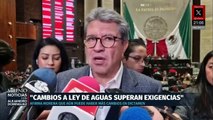 Ricardo Monreal afirma que las 50 reformas a la ley de aguas atienden demandas de campesinos