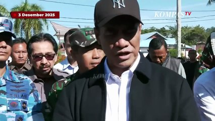 Mentan Amran Didampingi Bobby NasutionMasinton Tinjau Korban Bencana Banjir-Longsor di Sibolga