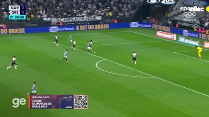 El tanto de Mathías Villasanti en el empate de Gremio