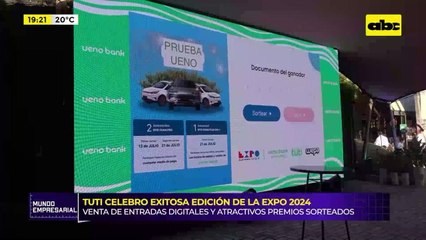 Video: tuti celebró exitosa edición de la Expo 2024