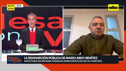 Video: esto dice Daniel Centurión sobre la reaparición pública de Mario Abdo Benítez
