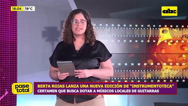Video: Berta Rojas lanza nueva edición de ‘’Instrumentoteca’'