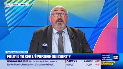 Emmanuel Lechypre face à Jean-Marc Daniel : Faut-il taxer l'épargne qui dort ? - 03/12