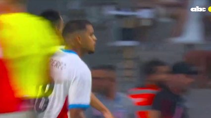 El gol de Diego Gómez para el 1-0 de Paraguay