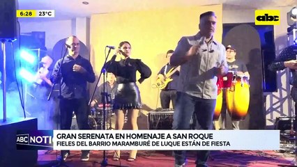 Luque: Gran serenata en homenaje a San Roque