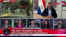 Santiago Peña no reconoce la victoria de Nicolás Maduro en Venezuela