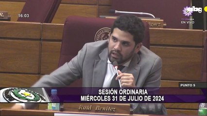 Diputado Yamil Esgaib desafía a moquete a Raúl Benítez