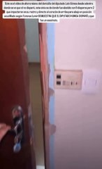 Imágenes desde el interior de la vivienda de “Lalo” Gomes