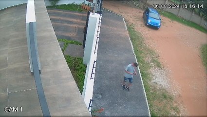 Robo en Lambaré: delincuentes roban un televisor de 50 pulgadas