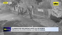 Video: Vecinos claman por seguridad ante ola de robos