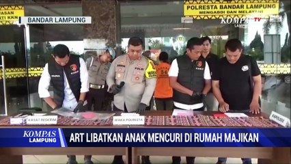 ART Libatkan Anak Mencuri di Rumah Majikan
