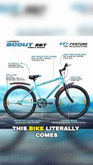 Leader Scout MTB 26T Single Speed Bike Review | Lightweight Rigid Mountain Cycle 🚴‍♂️✨
