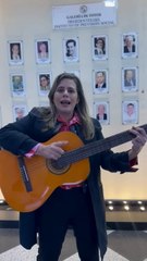 Kattya lleva serenata a IPS y lanza un duro mensaje a Peña