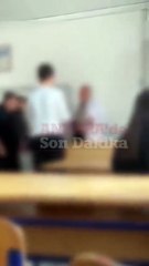 Ankara'da lisede öğretmene zorbalık görüntüleri