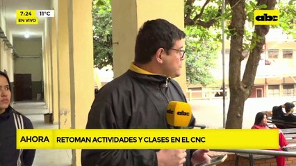 CNC:  retoman las clases tras suspensiones por protestas de estudiantes