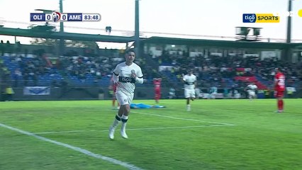 El gol de Derlis González para el triunfo de Olimpia