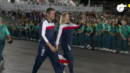 Los para atletas paraguayos en la Inauguración de los Juegos Paralímpicos