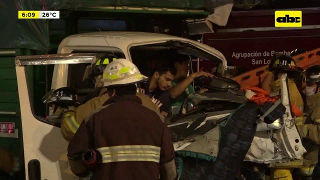San Lorenzo: violento choque deja un muerto y tres heridos