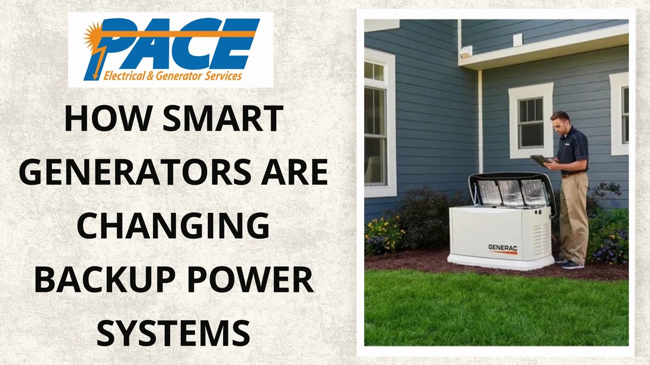 How Smart Generators Are Changing Backup Power Systems