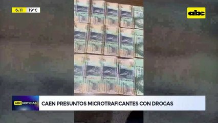 Video: Caen presuntos microtraficantes con drogas