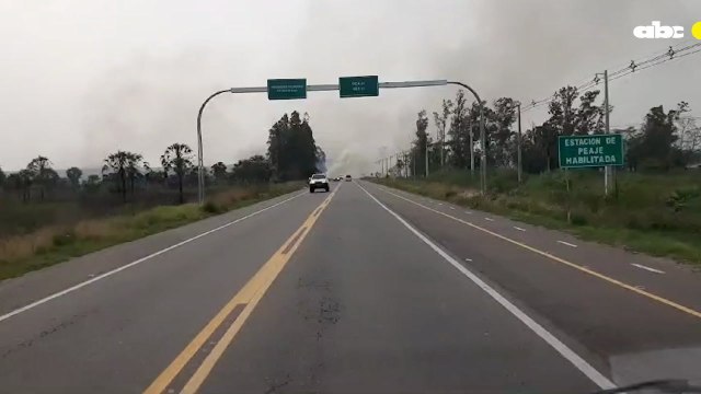 Incendio En Zona Luque - San Bernardino