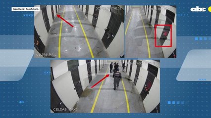 Reclusos se lanzan objetos entre celdas a través de sogas en penitenciaríad de Emboscada