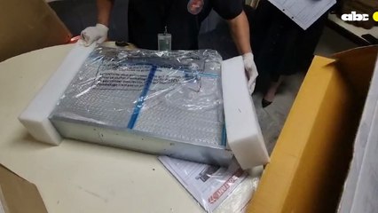 Encomiendas aéreas con drogas fueron incautadas