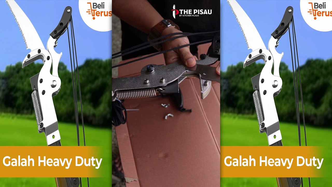 Tutorial Cara Guna Galah Heavy Duty TP_Youtub