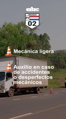 Servicios de asistencia gratuita en la ruta PY02