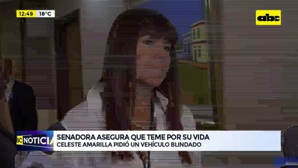 Video: Celeste Amarilla dice que teme por su vida y pide un vehículo blindado