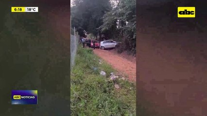 Capiatá: intentaron robar en una vivienda y abandonaron vehículo tras persecución