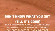 Cinderella Power Ballads