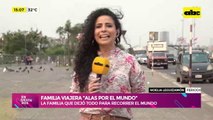 ‘’Alas Por el Mundo’': historia de una familia que dejaron todo para recorrer diferentes países