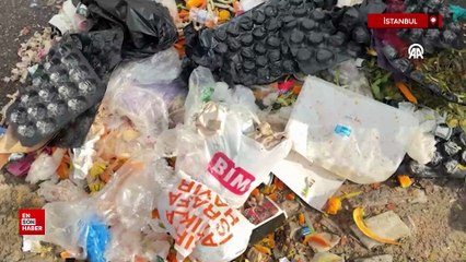 İstanbul Maltepe'de işçiler işi bıraktı : Çöp krizi yaşandı