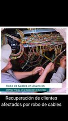 Robo de cables continúa golpeando a una quebrada Copaco
